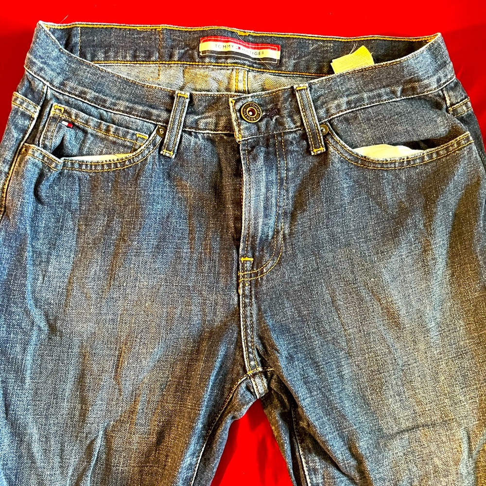 Mens Tommy Hilfiger Straight Leg Jeans 30x30
